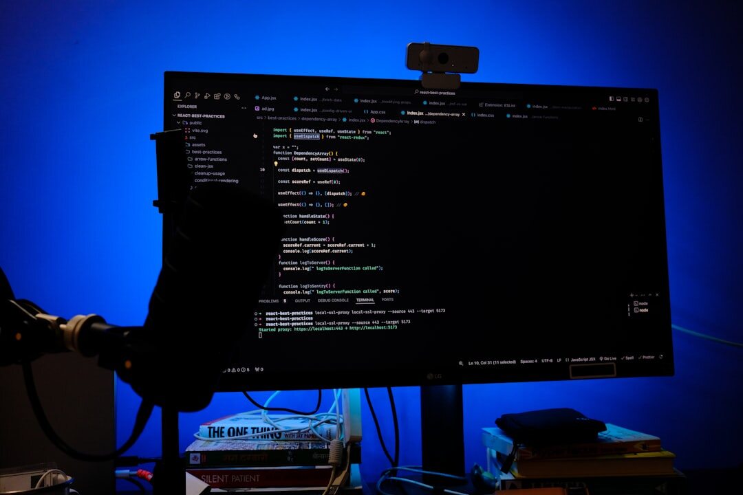 blog programming setup